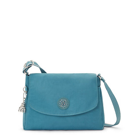 Kipling Tamia Crossbodytassen Turquoise | België 1982KO